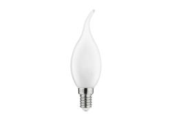 Światło LED, PÓŁPRZEZROCZYSTY ŻARÓWKA, C35L, 4000K, E14, 4W, 420lm, AC220-240V/50-60Hz, RA>80, 360° 1208962692