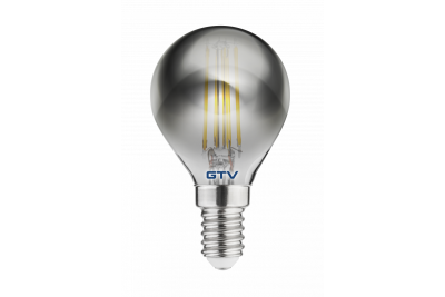 ŹRÓDŁO ŚWIATŁA LED, FILAMENT SZARY, A-G, G45, 2700K, E14, 4,0W, AC220-240V, 360°, 300lm, 44mA 1208962782
