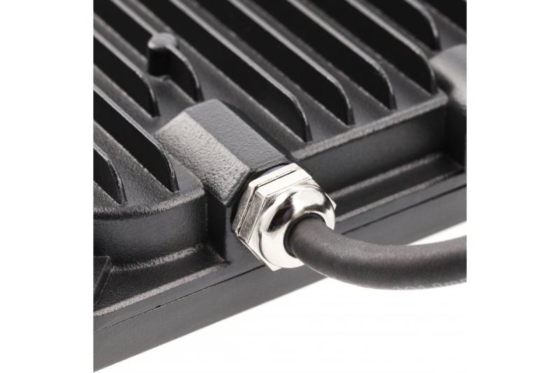 Reflektor LED iNEXT z czujnikiem ruchu 20 W 1600 lm, PF>0,9, RA>80, IP65, 120°, 6400 K, czarny korpus 1208962859