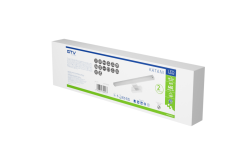 Ozdobny oprawka LED Catania 400mm 8W AC220-240V 50/60Hz 4000K IP44 RA >80 640lm Chrom 1208962883