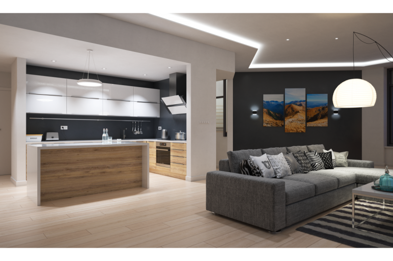 LED oświetlenie LEON 35W 3200lm AC220-240V 50/60Hz 120° IP40 4000K wiszące/sufitowe białe. 1208962911