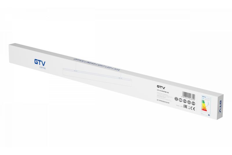 Ozdobna lampa LED wisząca LIVIA 40W 3600lm AC220-240V 50-60Hz 100° RA>80 IP20 AL/PC 4000K 120cm czarna. 1208962913