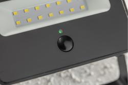 Reflektor LED na energię słoneczną LUMOS, z czujnikiem ruchu, 10W, 850lm, 6400K, IP65, 120°, panel słoneczny, 3y 1208962938