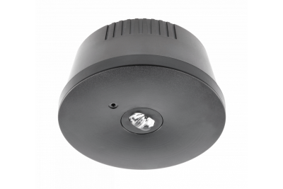 Oświetlenie awaryjne OGLA LED, 3W, 200lm, AC220-240V, 50-60Hz, IP20, 6400K, 3H, jednozadaniowy, TEST, czarny 1208963017