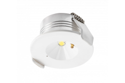 OMAHA-3 lampa awaryjna LED, 3W, 300lm, AC220-240V, 50-60Hz, IP20, 3h, 6400K, jednozadaniowa, PRZYCISK TESTOWY 1208963024