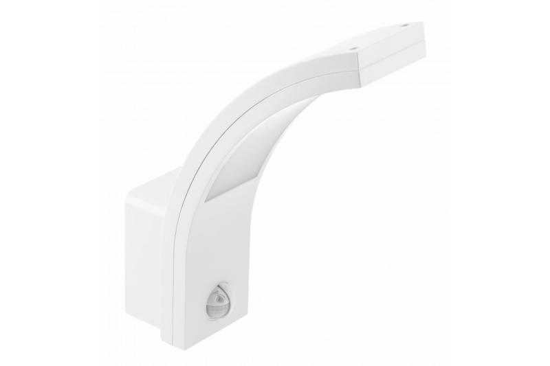 Dekoracyjny LED-armatura PARIS z czujnikiem ruchu 10W 900lm IP54 AC220-240V 50/60Hz 140° 9m 4000K biały. 1208963095