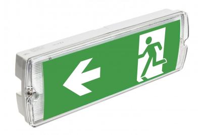 Awaryjne oświetlenie LED SAHER-3 LED DUO, 3W, 300lm, AC220-240V, 50-60Hz, IP65, 3h, 6400K 1208963123
