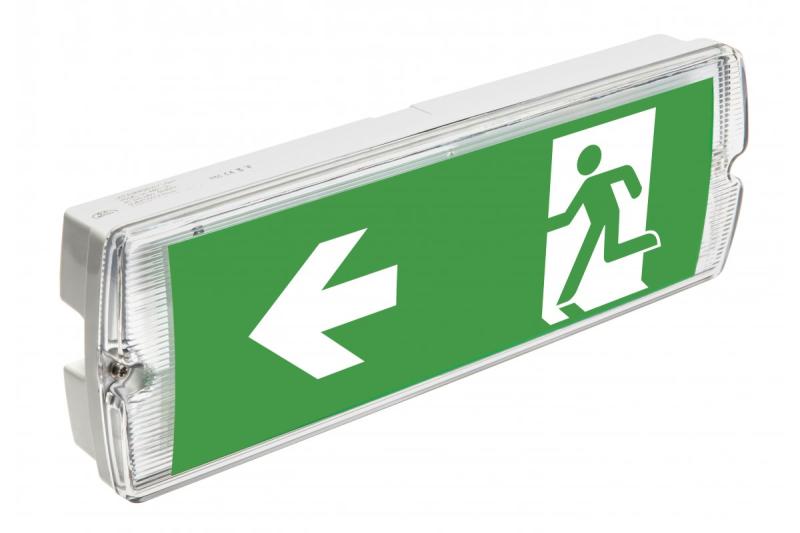 Awaryjne oświetlenie LED SAHER-3 LED DUO, 3W, 300lm, AC220-240V, 50-60Hz, IP65, 3h, 6400K 1208963123