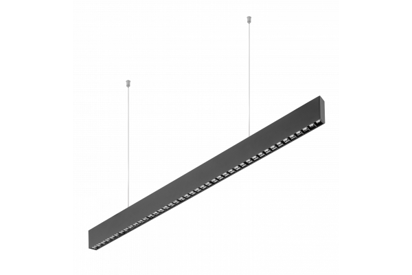 LED oprawa wisząca VILANA 42W (30W+12W) 4000K RA>80 220-240VAC 48/120° UGR<19 120cm czarna. 1208963237