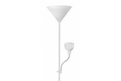 Lampa podłogowa Decor BENFICA 2 max 60W-E27 max 40W-E14 AC220-240V 50/60Hz biały. 1208963345