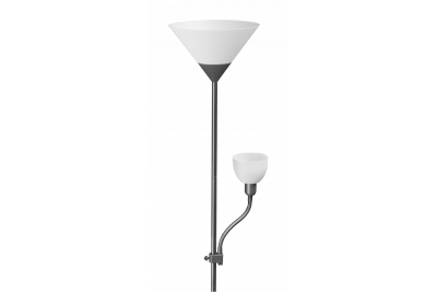 Lampa podłogowa Decor BENFICA 2 max 60W - E27 max 40W - E14 AC220-240V 50/60Hz szary. 1208963347
