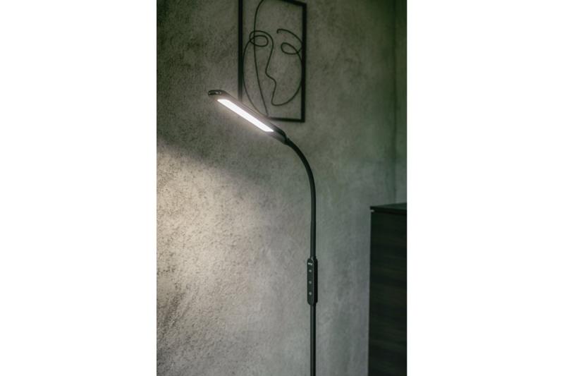 Lampa podłogowa Decor Vasalia 8W 450lm AC220-240V 4-CCT 5-stopniowy ściemniacz timer45' PF>0,5 RA>80 Czarny 1208963348