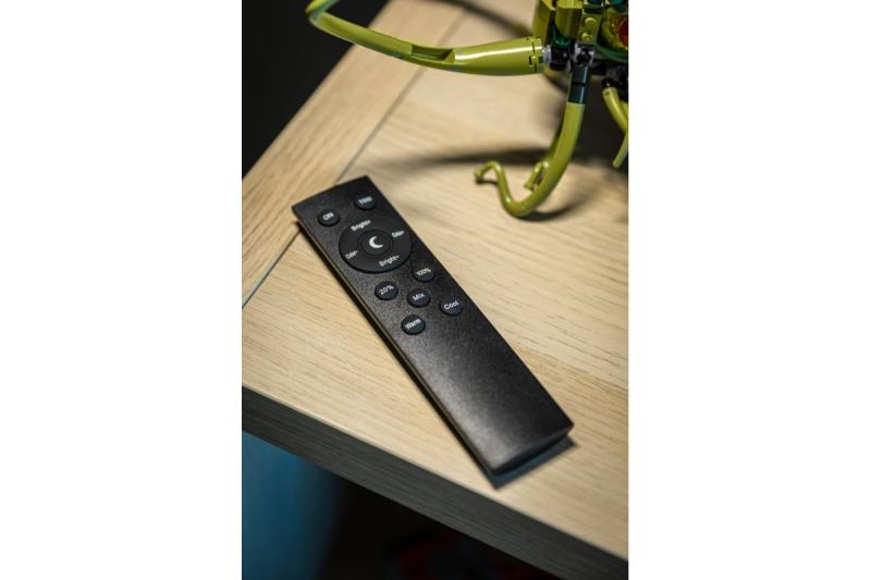 Lampa podłogowa Decor YORK 10W 900lm AC220-240V 3-stopniowa regulacja jasności 3-CCT-pilot PF>0,5 Ra>80 czarna 1208963351