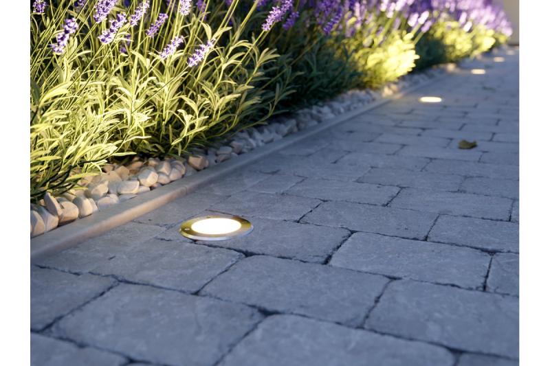 Dekoracyjna oprawa INRUN LUMINAIRE BETA-O z regulowanym kątem, maks. 50 W, GU10, IP67, AC220-240V, 50/60Hz, inox. 1208963698.