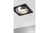 MORENA ceiling spot luminaire, IP20, square, black