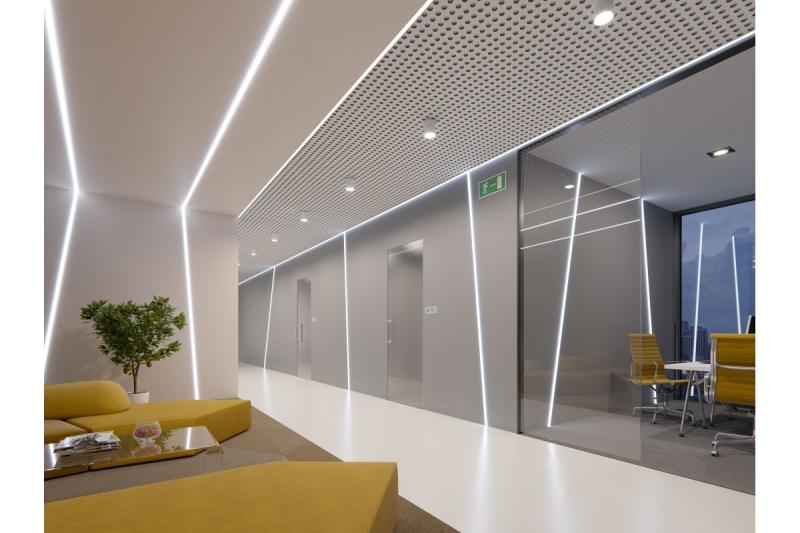 Ozdobna oprawa sufitowa PIREO wpuszczana PROSTA czarny/czarny 1208963774