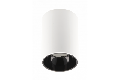 Dekoracyjna oprawa sufitowa ARIES PC 73x105mm IP20 maks. 20W okrągła biała/czarna. 1208963818