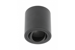 Ozdobna oprawa sufitowa AVEIRO aluminium 80x85mm IP20 max 20W okrągła czarna. 1208963830