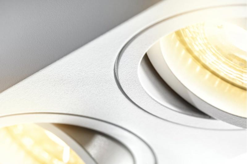 Oświetlenie sufitowe Decor AVEIRO DUO BIS aluminium 160x80x90mm IP20 max 20W*2 kwadratowe białe. 1208963833