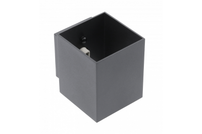 Oprawa ścienna CAMPIONE aluminiowa G9 IP20 maks. 40 W IP20 kwadratowa czarna. 1208963849