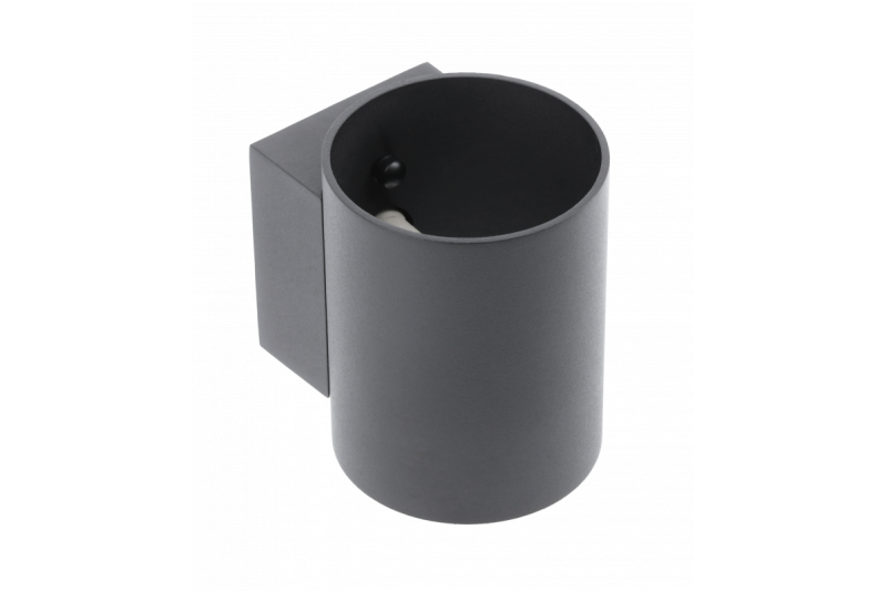 Oprawa ścienna CAMPIONE aluminiowa G9 IP20 maks. 40 W IP20 okrągła czarna. 1208963851