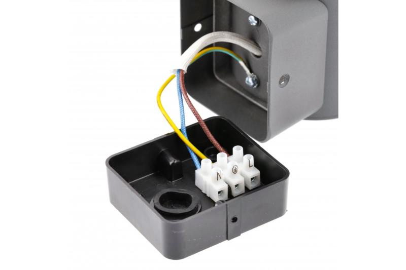 Oświetlenie ogrodowe CORTA-AU E27 MAX.25W IP44 AC220-240V 50-60Hz górna prosta kinkiet antracyt. 1208963857