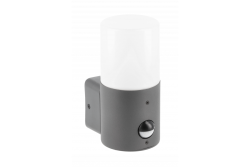 Dekoracyjne oświetlenie ogrodowe CORTA-AU PIR E27 MAX.25W IP44 AC220-240V 50-60Hz kinkiet górny grafit. 1208963858