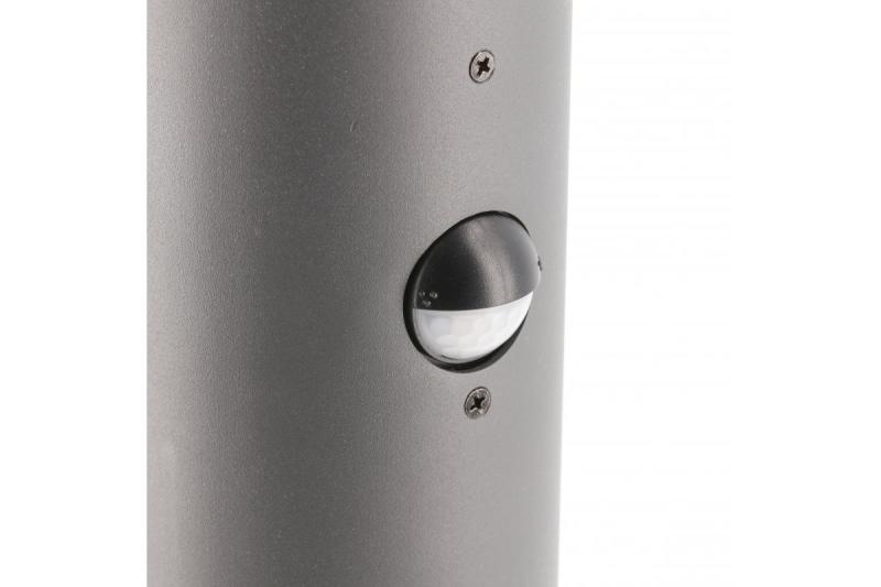 Oprawa ogrodowa CORTA-P PIR 40 E27 MAX.25W IP44 AC220-240V 50-60Hz słup grafitowy. 1208963862