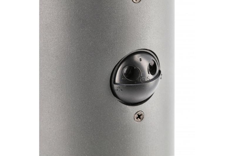 Oprawa ogrodowa CORTA-P PIR 40 E27 MAX.25W IP44 AC220-240V 50-60Hz słup grafitowy. 1208963862
