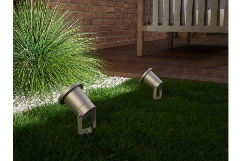 Tuindecoratie Armatuur DIEGO GU10 MAX. 35W IP65 AC220-240V 50/60Hz grijs. 1208963866