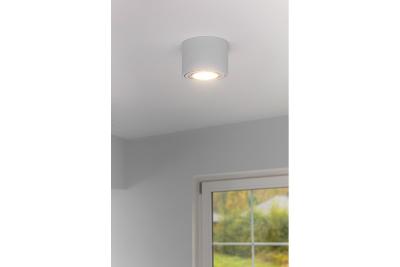 Decor ISUMI lampa sufitowa z regulowanym kątem aluminium 130x100 IP20 ES111 GU10 okrągła biała. 1208963895