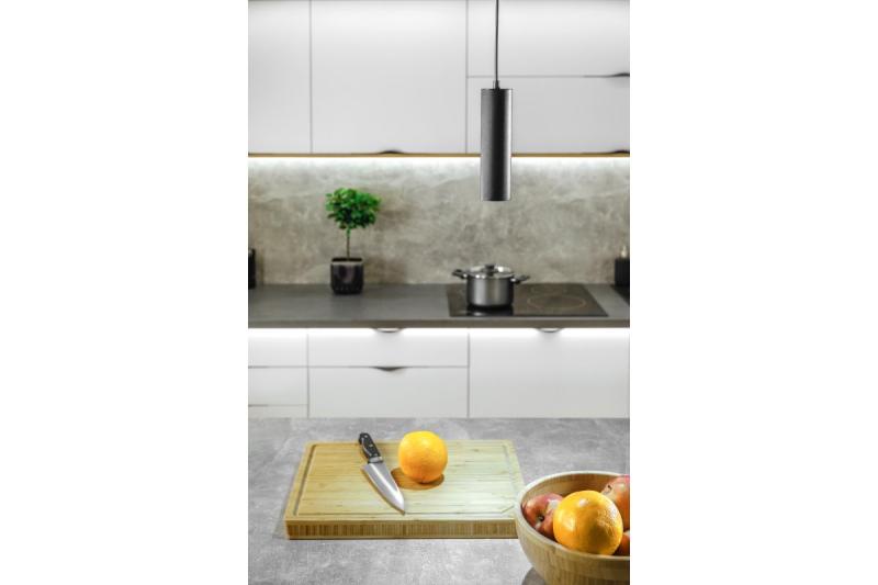 Oprawa zawieszana LAGOS GU10 aluminium IP20 max. 20W czarna 1208963909