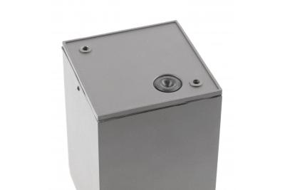 Dekoracyjna oprawa sufitowa LENTO aluminiowa 100x130 IP54 max 35W kwadratowa grafit. 1208963923