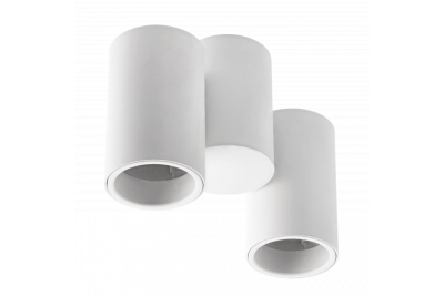 Dekoracyjna oprawa sufitowa LUPO aluminium 17,5x5,6x11,5 IP20 2*GU10 max. 50W okrągła biała. 1208963925