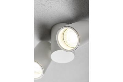 Dekoracyjna oprawa sufitowa LUPO aluminium 17,5x5,6x11,5 IP20 2*GU10 max. 50W okrągła biała. 1208963925