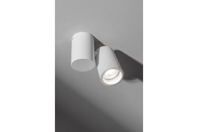 Plafoniera Decor LUPO aluminium 11.6x5.6x11.5 IP20 1*GU10 max. 50W okrągła biała. 1208963927