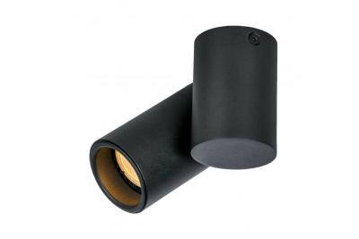 Dekoracyjna oprawa sufitowa LUPO aluminium 11.6x5.6x11.5 IP20 1*GU10 max. 50W okrągła czarna. 1208963928