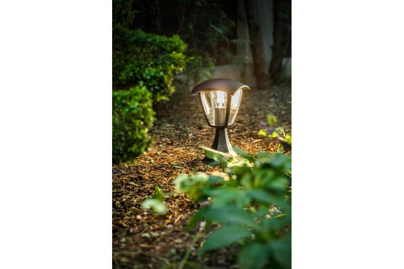 Dekoracyjna lampa ogrodowa MARINA-PS E27 MAX.20W IP54 AC220-240V 50-60Hz słupek 30cm czarny. 1208963932