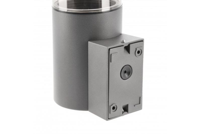 Oświetlenie Ogrodowe MEDIO-AU E27 MAX.15W IP54 AC220-240V 50-60Hz lampa ścienna grafitowa. 1208963937