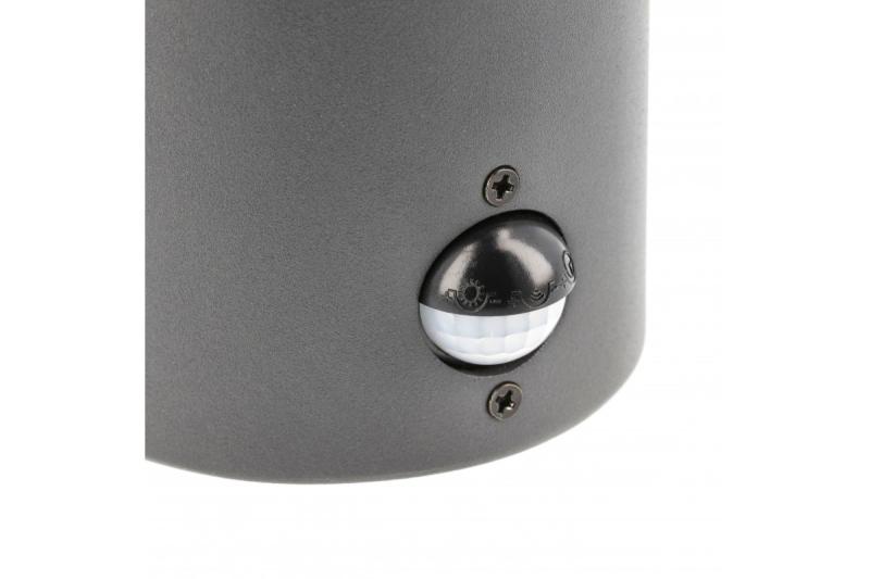 Dekoracyjna lampa ogrodowa MEDIO-AU PIR E27 MAX.15W IP54 AC220-240V 50-60Hz kinkiet grafitowy. 1208963938