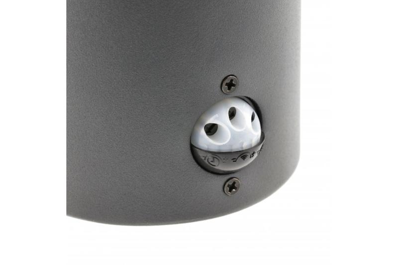 Dekoracyjna lampa ogrodowa MEDIO-AU PIR E27 MAX.15W IP54 AC220-240V 50-60Hz kinkiet grafitowy. 1208963938