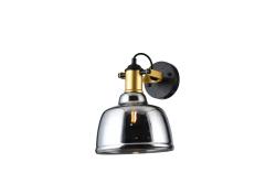 Oprawa ścienna MUSCARI 4833 AC220-240V 50/60Hz 1*E27 IP20 tylko czarna. 1208963952