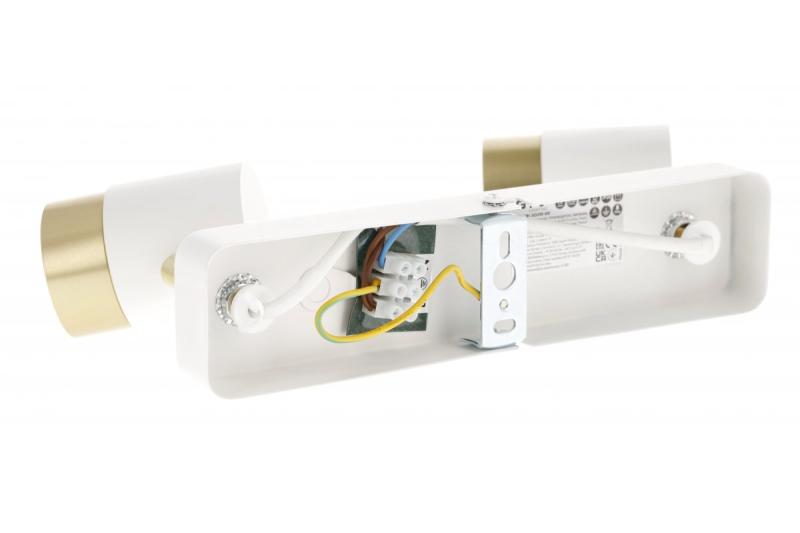 Oświetlenie sufitowe ORIO aluminium 24.0x5.5x14.0 IP20 2*GU10 max. 50W okrągłe białe. 1208963964