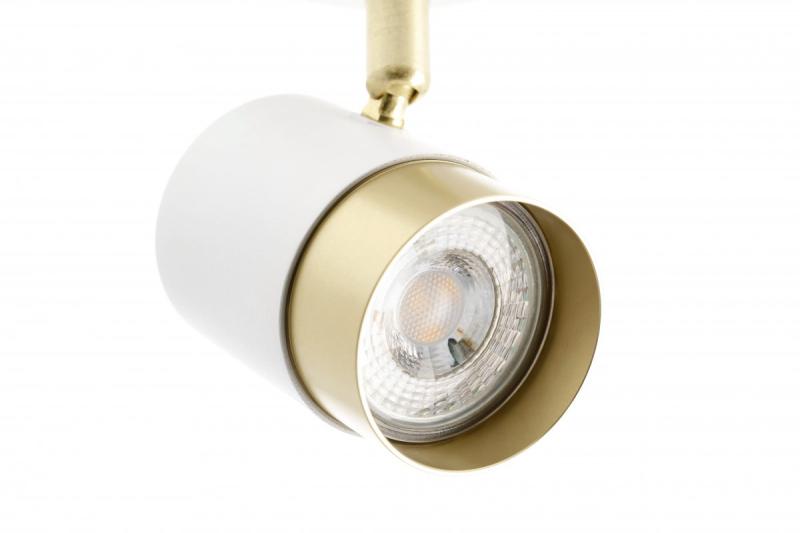 Dekoracyjna oprawa sufitowa ORIO aluminium 43,0x5,5x14,0 IP20 3*GU10 max. 50W okrągła biała. 1208963966