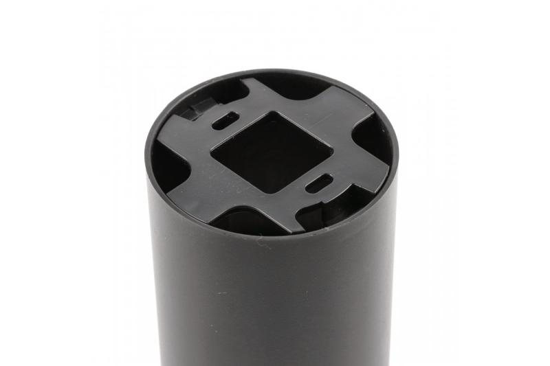 Ozdobna sufitowa oprawa oświetleniowa RESTO PC φ80x125mm IP20 max 20W okrągła czarna. 1208963985