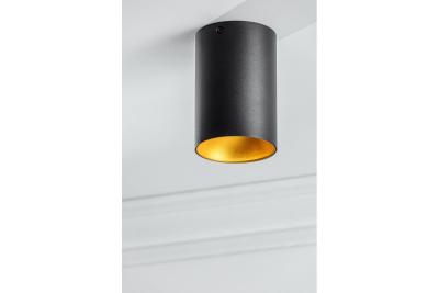 Oświetlenie sufitowe Decor TENSA alum. 96x140 IP20 GU10 okrągłe czarne. 1208964018