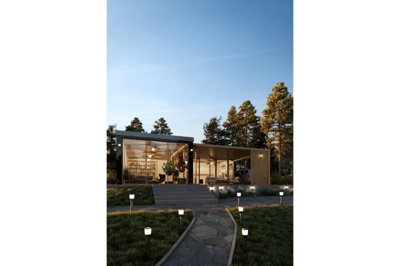 Dekoracyjne oświetlenie ogrodowe TORA-AU E27 MAX.15W IP54 AC220-240V 50-60Hz lampa ścienna czarna 1208964023