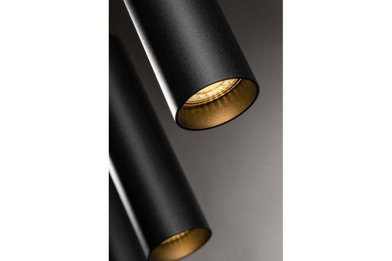 Dekoracyjna lampa wisząca TRESOS II 3xGU10 aluminium IP20 max. 3x20W czarna. 1208964030
