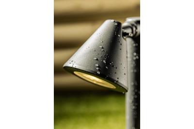 Ozdobne oświetlenie ogrodowe LUSTINO-P 50 GU10 MAX.20W IP44 AC220-240V 50-60Hz słupek montażowy grafit. 1208964033
