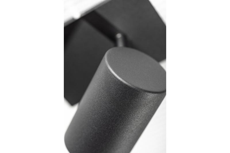 Dekoracyjna oprawa sufitowa VENETO IP20 max. 20W 1 x GU10 okrągła czarna. 1208964036